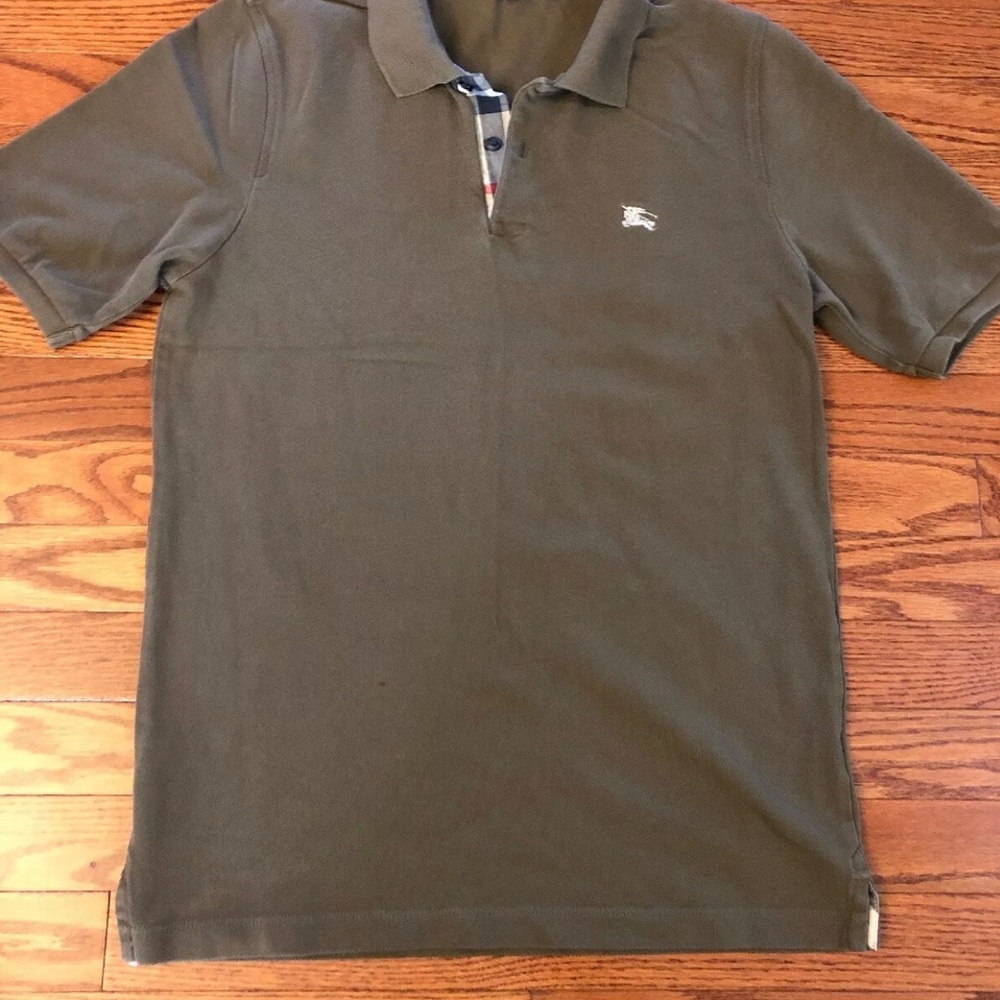 Burberry London Classic Fit Polo Shirt Mens - Picture 2 of 6